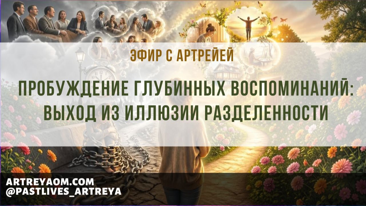 Пробуждение глубинных воспоминаний: выход из иллюзии разделенности | эфир с Артрейей