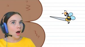 КОРОЛЕВСКАЯ ПЧЕЛА ХОЧЕТ УЖАЛИТЬ в Animals Story: Tricky Puzzle