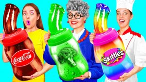 Кулинарный Челлендж# Я против Бабушки # Съедобная Битва