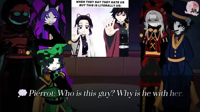 THE FREAK CIRCUS REACT TO F!Y/N AS SHINOBU KOCHO / 2X SPEED / FULL PART / RIRI