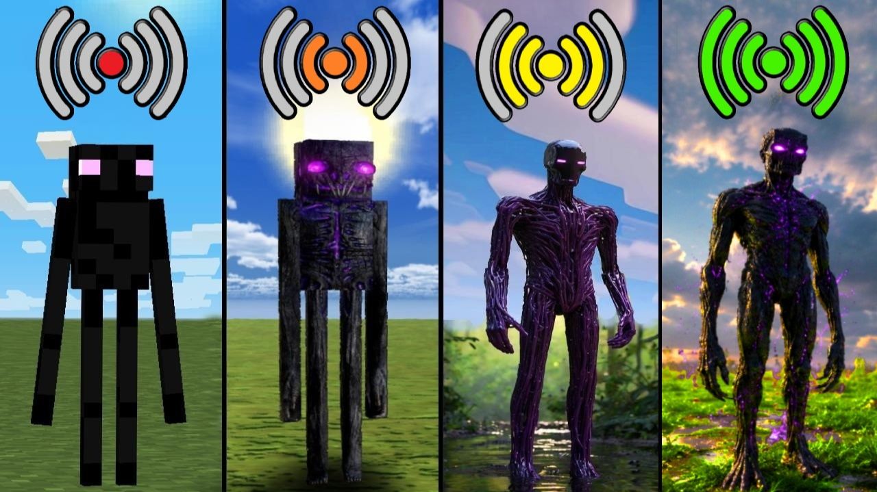 Новый Эндерман экспериментирует с разным Wi-Fi в Майнкрафте