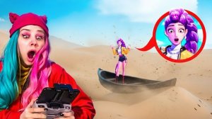 😱 МОЙ ДРОН СНЯЛ KPOP DEMON HUNTERS ПРОТИВ ПОЖИРАТЕЛЯ МОРЕЙ В 3:00 НОЧИ!!! 🛸💥