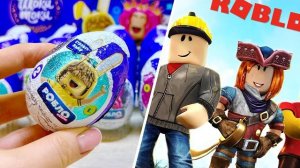 ШОКИ ТОКИ РоБлоксеры Сюрпризы Роблокс Игрушки 3D и не только Kinder Surprise unboxing