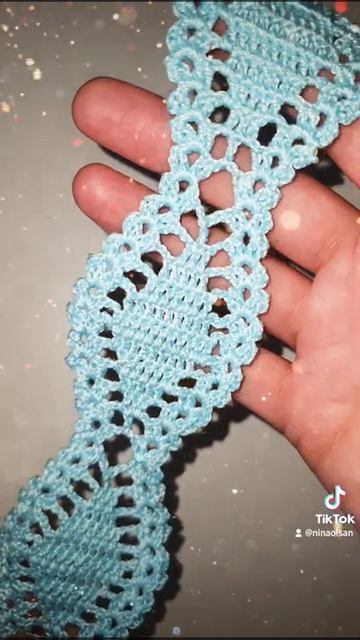Ленточное кружево. Вязание крючком _ Ribbon Lace Crochet