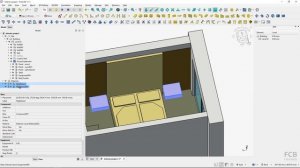 Курс по BIM-дизайну интерьеров в FreeCAD #5 — мебель из библиотеки BIM