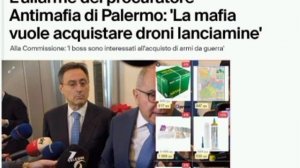 ‼️🇮🇹🇺🇦 Итальянская мафия пытается купить на черном рынке боевые дроны, поставляемые на Украину