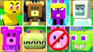 НОВЫЙ СКИН - ГОЛОВА РОЗОВОГО КРОЛИКА Super Bear Adventure/Приключения Супер Беар Адвенчер