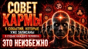 Совет Кармы: 5 событий, которые уже записаны в судьбе каждого человека | Абсолютный Ченнелинг