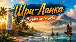 Путешествие по Шри-Ланке. День первый. Побережье, город Галле, рыбаки с шестами, горный город Элла