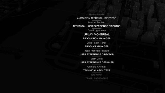 Watch_Dogs Credits