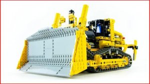 Сборка моторизованного бульдозера LEGO Technic 8275