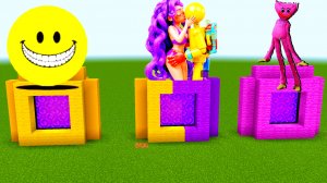 Я построил ИГРОКА и Лили ,виририти и киси миси в Майнкрафте
