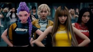 Blackpink - Jump _ ft. the Huntrix (K-Pop_ Demon Hunters) _ НА РУССКОМ _ by ЮДЖИН Ю_1080p