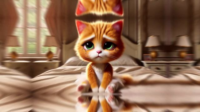 Котенок мечтает стать артистом балета 😻👻🧟 #cat #ai #catvideos #cutecat #aicat #ballet