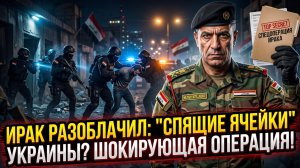 💣 Ирак вскрыл украинские «спящие ячейки» - шпионская сеть работает по всему Ближнему Востоку