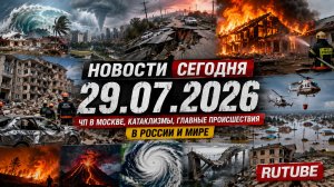 НОВОСТИ СЕГОДНЯ 29.07.2026 | ЧП в Москве, #катаклизмы, главные происшествия в России и мире