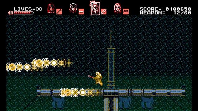 Босс Существо в Bloodstained.Curse Of The Moon