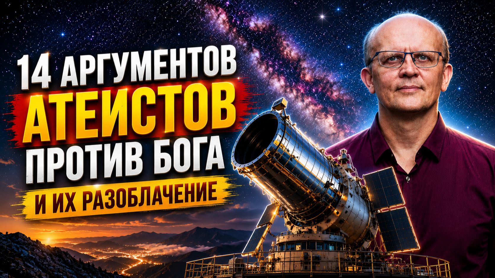 Ответы православного психолога на аргументы атеистов против существования Бога