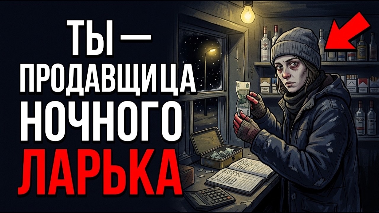 Ты - продавщица ночного ларька у которой не сходится касса