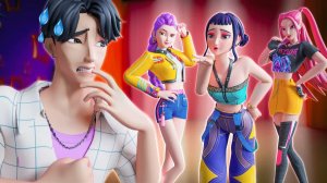 С КЕМ БУДЕТ ВСТРЕЧАТЬСЯ ДЖИНУ?! K-Pop Охотницы на Демонов: Huntrix анимация