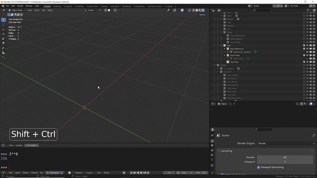 5.4_Blender Избушка ► Промежуточный план. Ассеты сныть