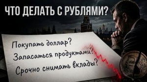 Почему все молчат, что скоро станет с рублем?