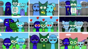 Incredibox - Sprunki но ТОЛЬКОВ ДЖЕВИН И ТОКС и СКАЙ в ALL Different Mods