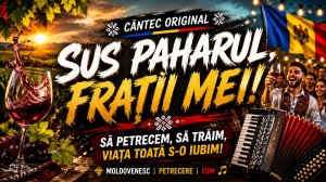 Sus Paharul, Frații Mei 🍷 | Выше ваши бокалы братья мои | Cântec Moldovenesc | Молдавская Музыка