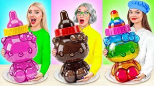 Кулинарный Челлендж# Я против Бабушки # Забавная Кухонная Битва