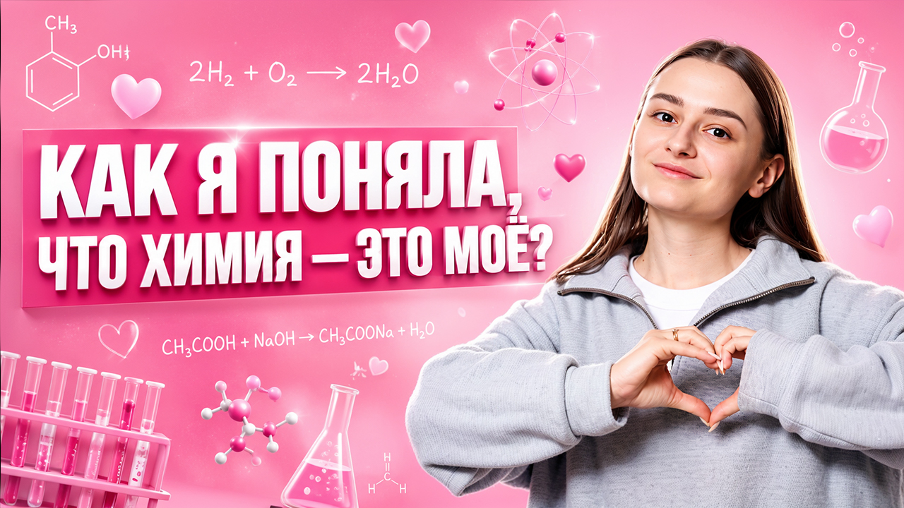 Как я поняла, что химия — это моё | Александра Лебедева | Умскул