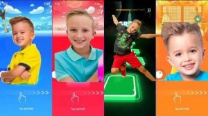 🎵 ВЛАД И НИКИ: МЕГА БАТТЛ «АСТРОНОМИЯ»! 👦🧑🔥 Музыкальный Челлендж в Тайлс Хоп! 🚀✨