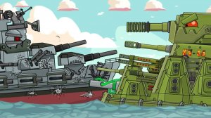 БИТВА ДВУХ ГИГАНТОВ : КВ-44-М2 vs ТИРПИЦ — Мультики про танки