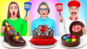 Кулинарный Челлендж# Я против Бабушки # Веселые Кухонные Трюки от