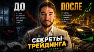 Эти СЕКРЕТЫ ТРЕЙДИНГА сделают тебя ПРИБЫЛЬНЫМ Трейдинг Обучение...