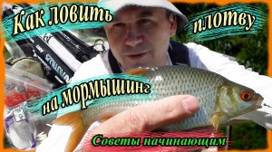 Как ловить плотву на мормышинг. Советы начинающим