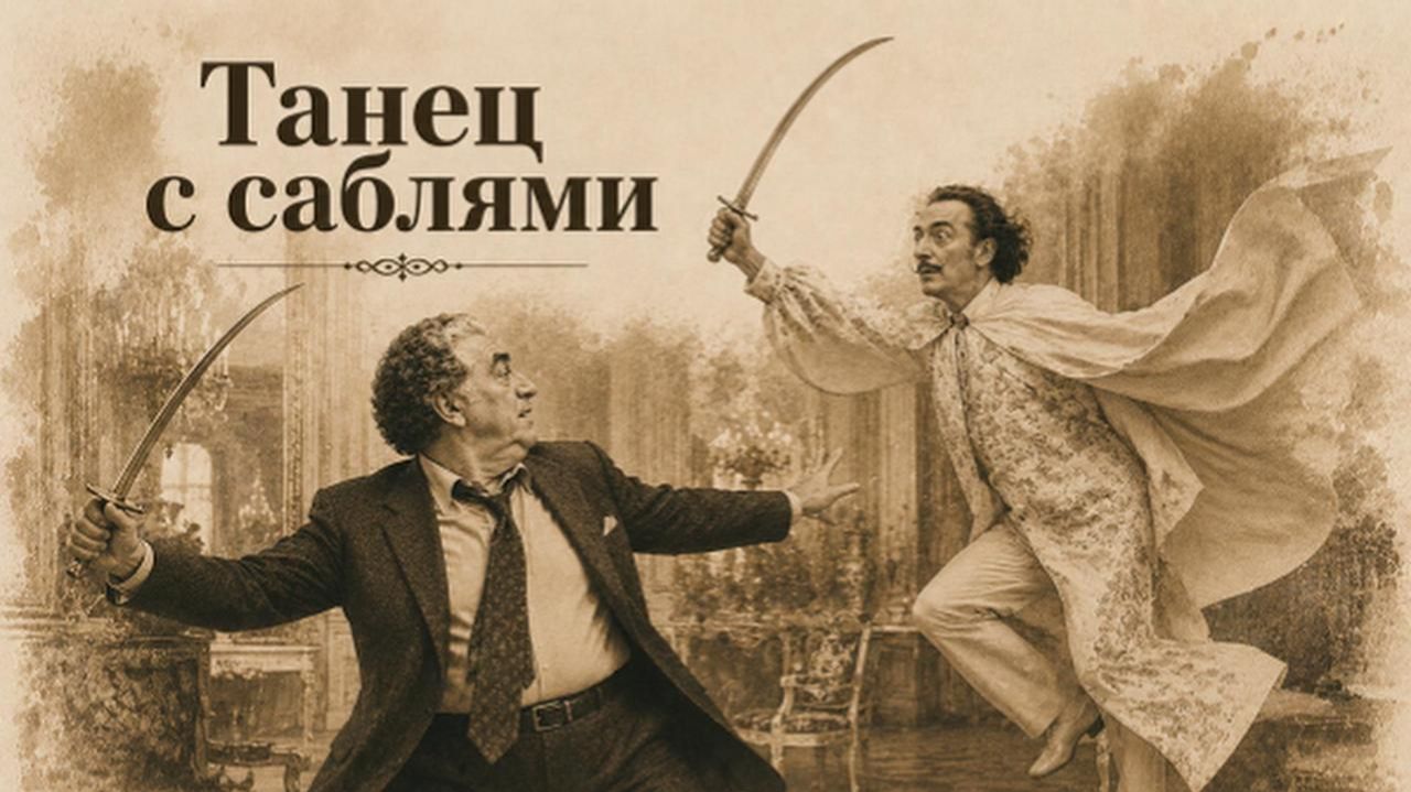 Танец с саблями. Встреча Хачатуряна и Дали