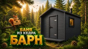 Баня в стиле Барнхаус