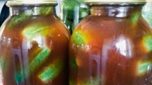 Уже много лет Закрываю только так!! ОБАЛДЕННО ВКУСНЫЕ ХРУСТЯЩИЕ ОГУРЦЫ В КЕТЧУПЕ!