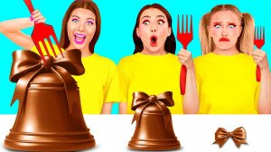 Большая, Средняя или Маленькая Тарелка Челлендж # Смешные Кулинарные Войны
