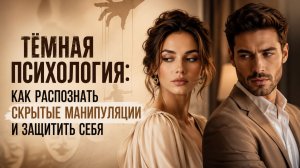 Темная психология. Как сводят с ума: скрытые манипуляции и как защитить себя