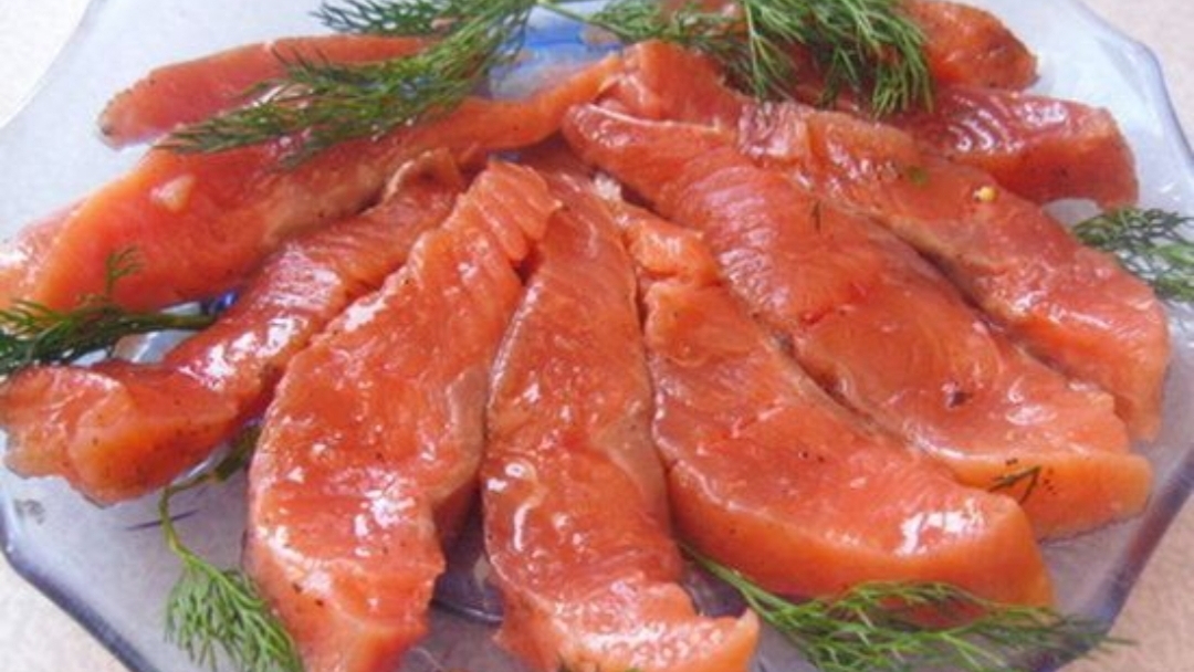 Малосольная горбуша по вкусу как семга