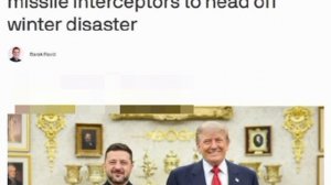 ‼️🇺🇸🇺🇦Запасы почти исчерпаны: Зеленский попросил у США экстренный пакет перехватчиков Patriot, —