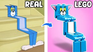 ЛЕГО ТОМ И ДЖЕРРИ: Я СОЗДАЛ САМЫЕ СМЕШНЫЕ ОБРАЗЫ ТОМА! | OMG BRICKS