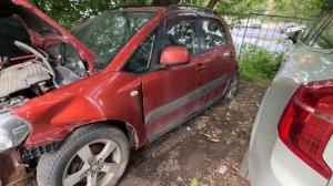 SUZUKI SX4 2010 года после ДТП