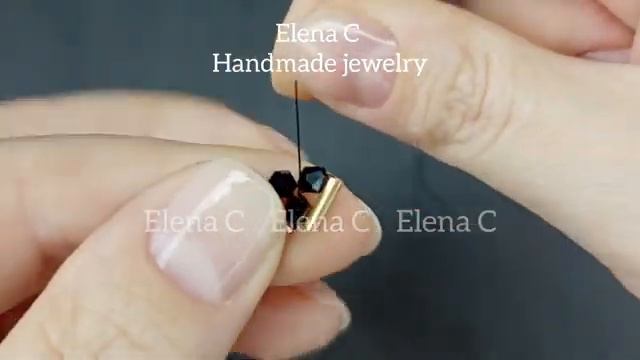 Элегантный Браслет из бусин и стекляруса от Elena C - Украшения ручной работы