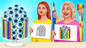Кто Лучше Нарисует Предмет, Получит Его # Съедобная Битва от Funny DO Challenge