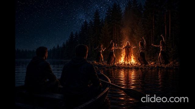 видели шабаш ведьм на озере.история