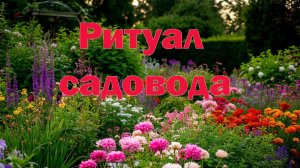 Ритуал садовода: обход цветников утром и вечером #сад #растения #дизайнсада