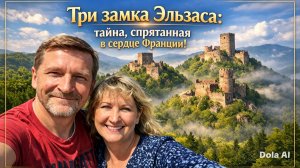 137/ Приключения в трёх замках Эльзаса! Что скрывают древние руины?