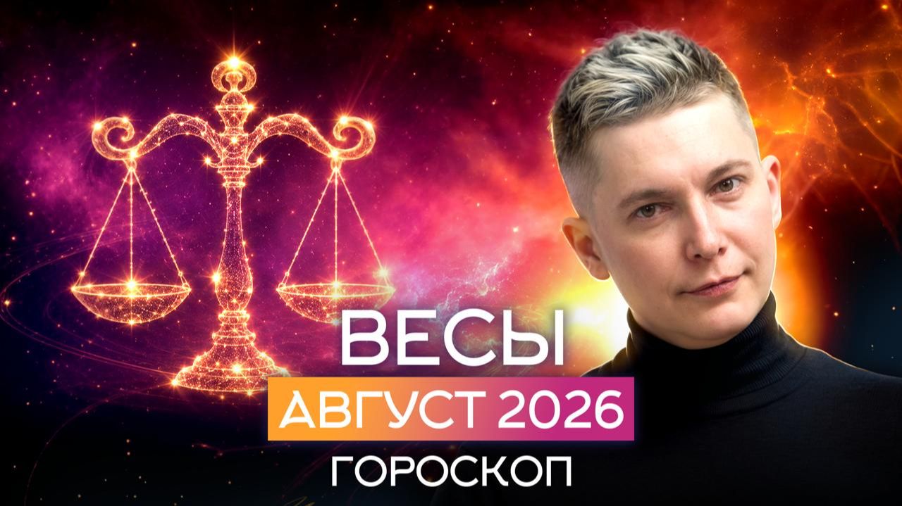 Весы Август 2026. Душевный гороскоп Павел Чудинов